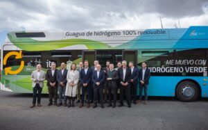 Gran Canaria Feiert Den Ersten Bus Mit Wasserstoffantrieb