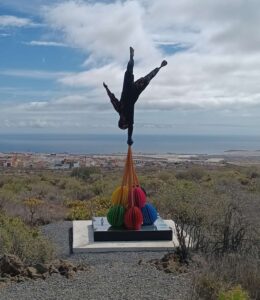 Teneriffa Süd Granadilla De Abona Einweihung Der Neuen Skulptur Im Skulpturenpark