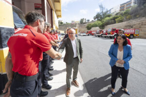 Gran Canaria Nord Las Palmas Feuerwehrwache Wird Reformiert