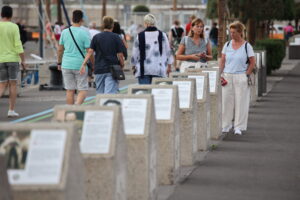 Teneriffa Nord Santa Cruz Spaziergang Unter Bekannten Besuchern